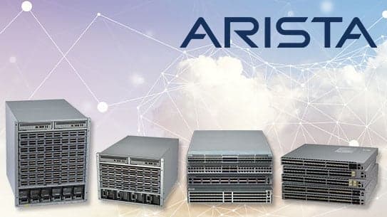 Arista 7060X6 Series 800G AI data centre spine switch front view
