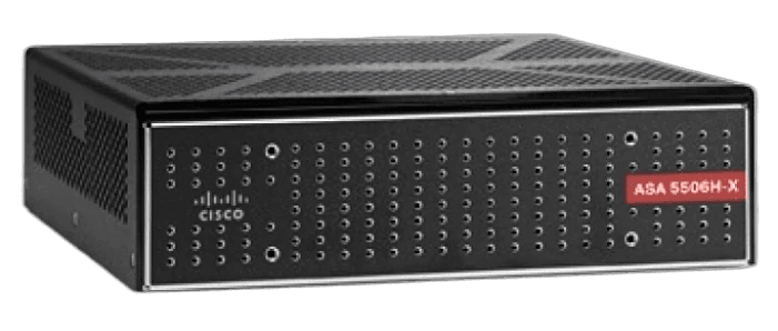 Cisco ASA 5506-X desktop legacy stateful firewall with FirePOWER front view