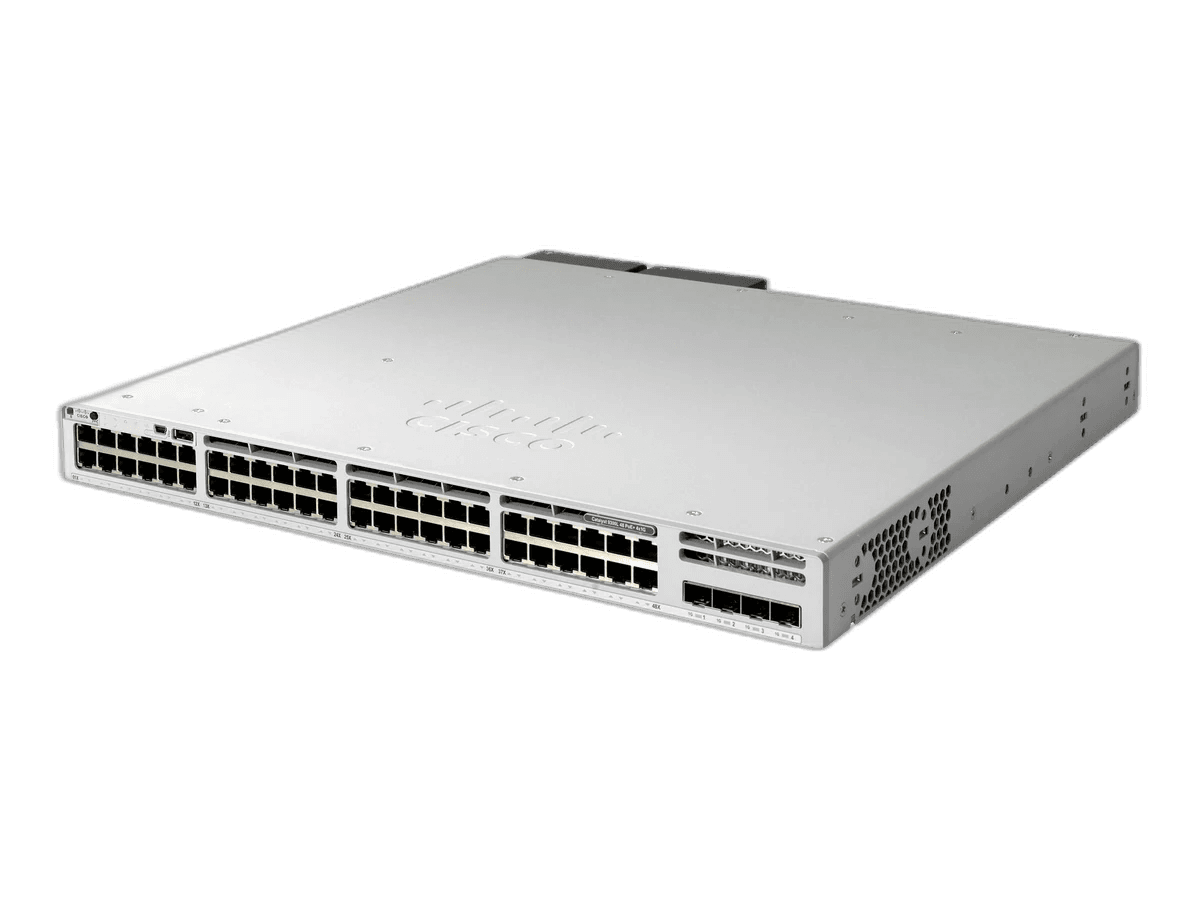 Cisco Catalyst 9300 48-port gigabit enterprise access switch C9300-48T-A front view