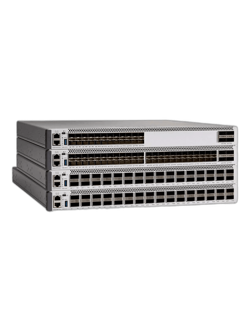 Cisco Catalyst 9500-48Y4C 48-port 25G campus aggregation and core switch front view