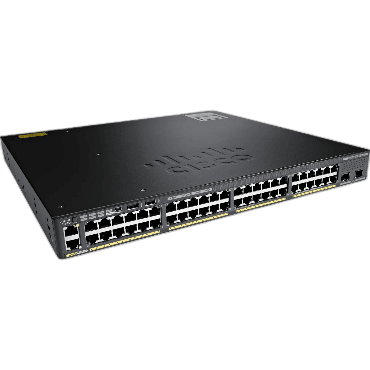 Cisco Catalyst 2960-X legacy fixed managed access switch front view