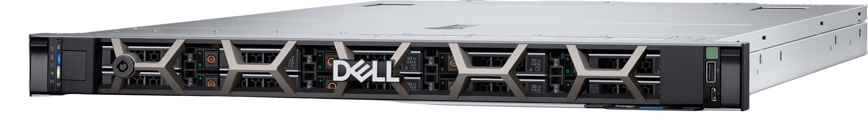 Dell PowerEdge R660 1U 2-socket rack server front view