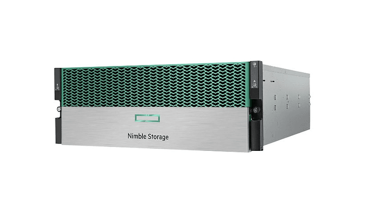 HPE Nimble Storage AF40 all-flash array front view
