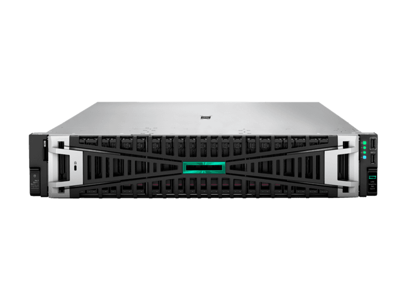 HPE SimpliVity 380 Gen11 2U hyperconverged node front view