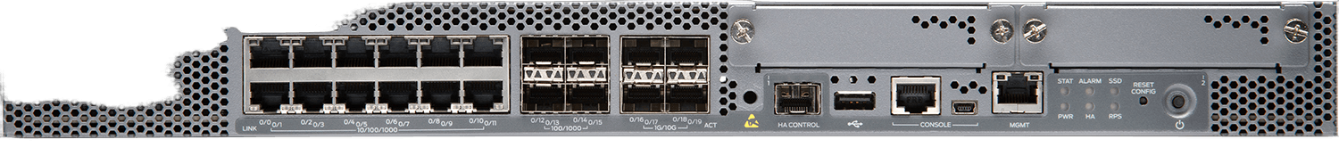 Juniper SRX1500 Services Gateway front view