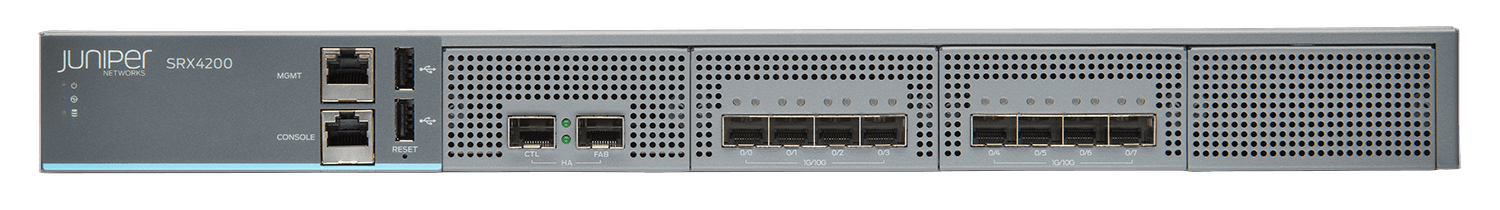 Juniper SRX4200 Services Gateway front view