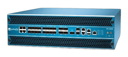 Palo Alto Networks PA-5220 3U data centre NGFW appliance front view
