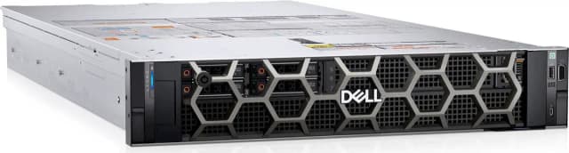Dell PowerEdge XE9640 4-GPU dense AI server, 2U rack