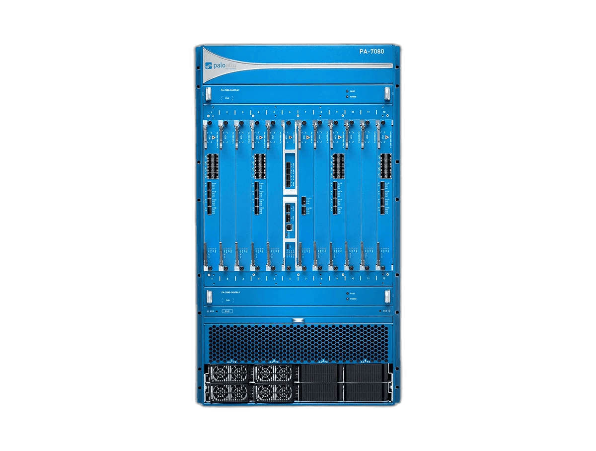 Palo Alto Networks PA-7000 Series PA-7050 PA-7080 chassis NGFW front view