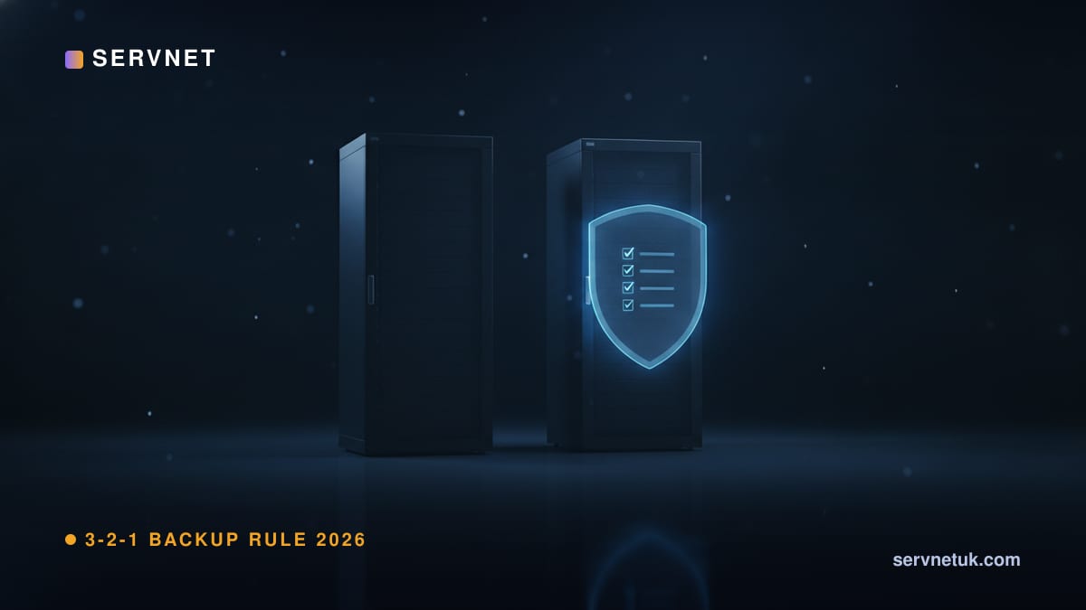 3-2-1 Backup Rule 2026: Why UK Firms Need 3-2-1-1-0