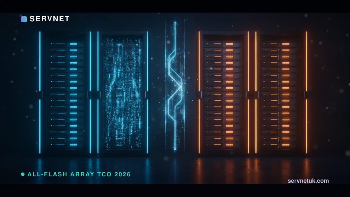 All-Flash vs Hybrid TCO 2026: The 60–80% Power Argument