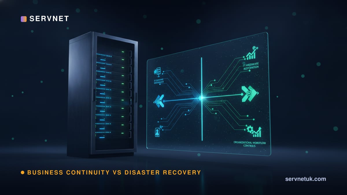 Business Continuity vs Disaster Recovery Explained