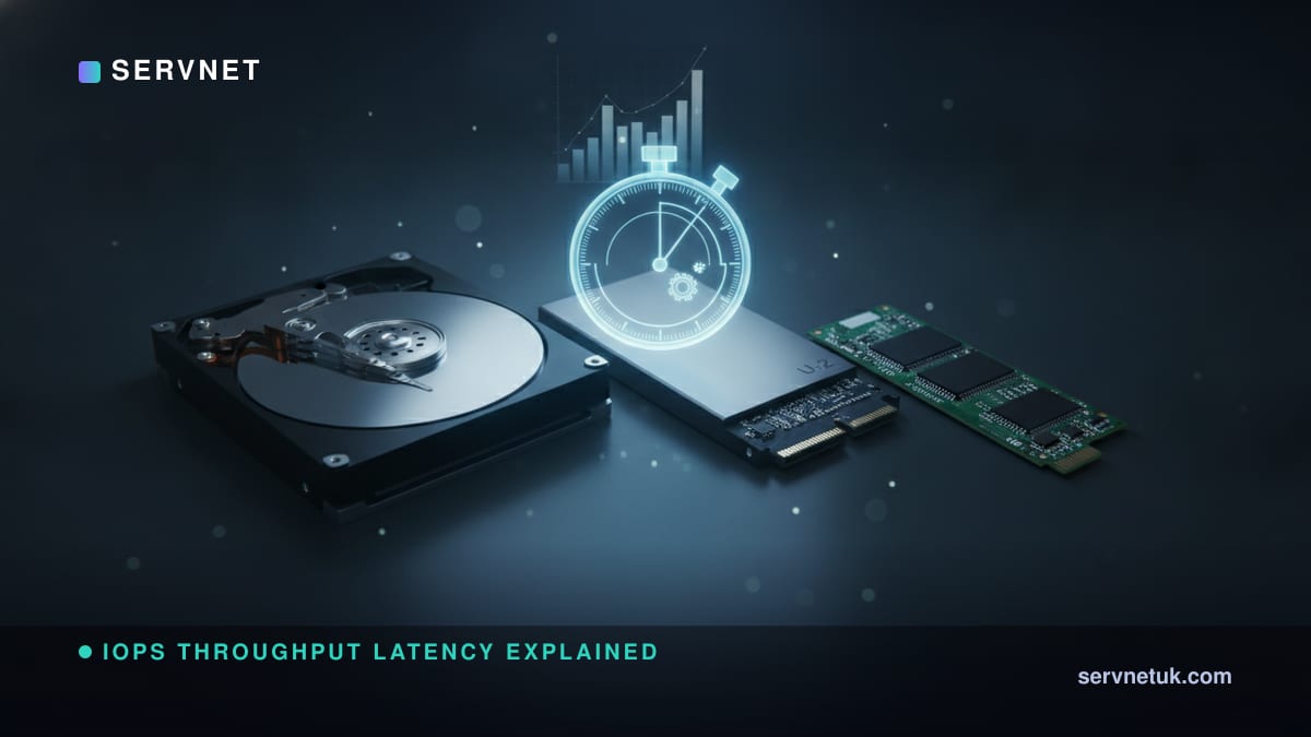 IOPS, Throughput & Latency Explained (2026 UK Guide)