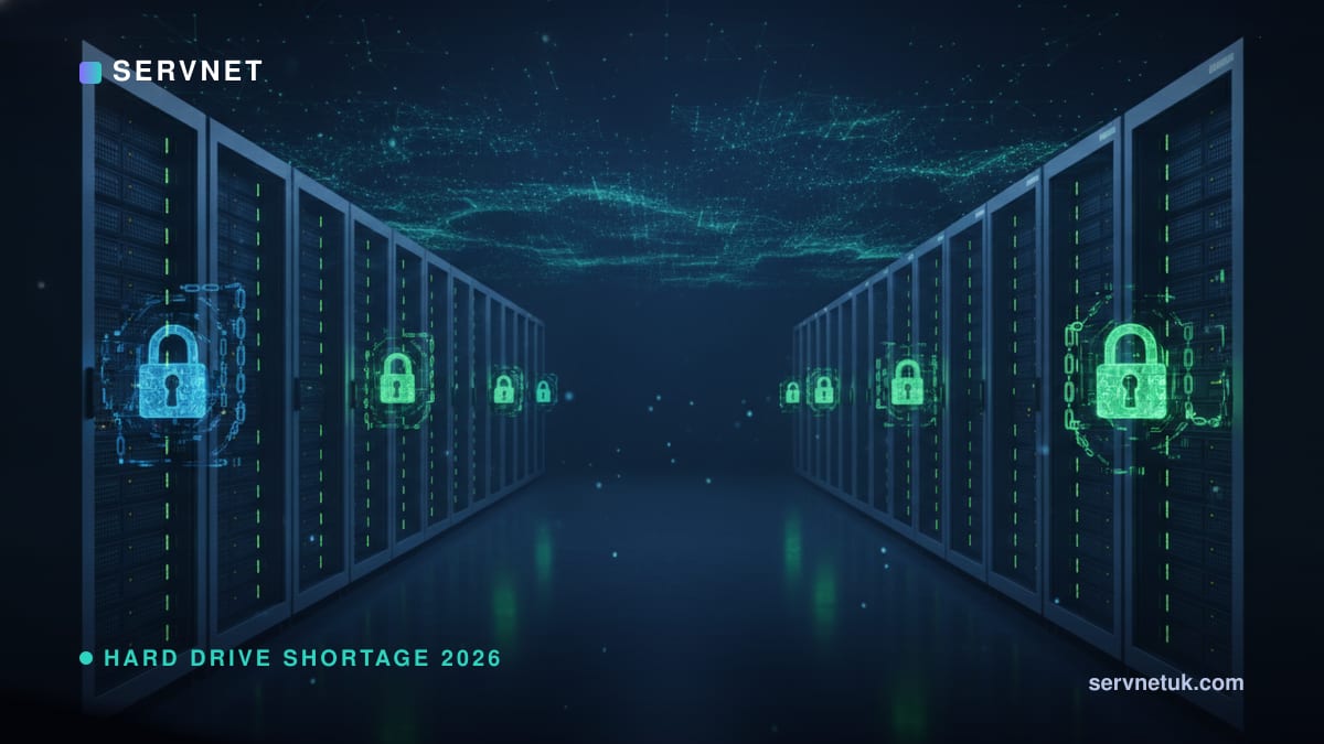 2026 Nearline HDD Shortage: AI Reprices UK Cold Storage