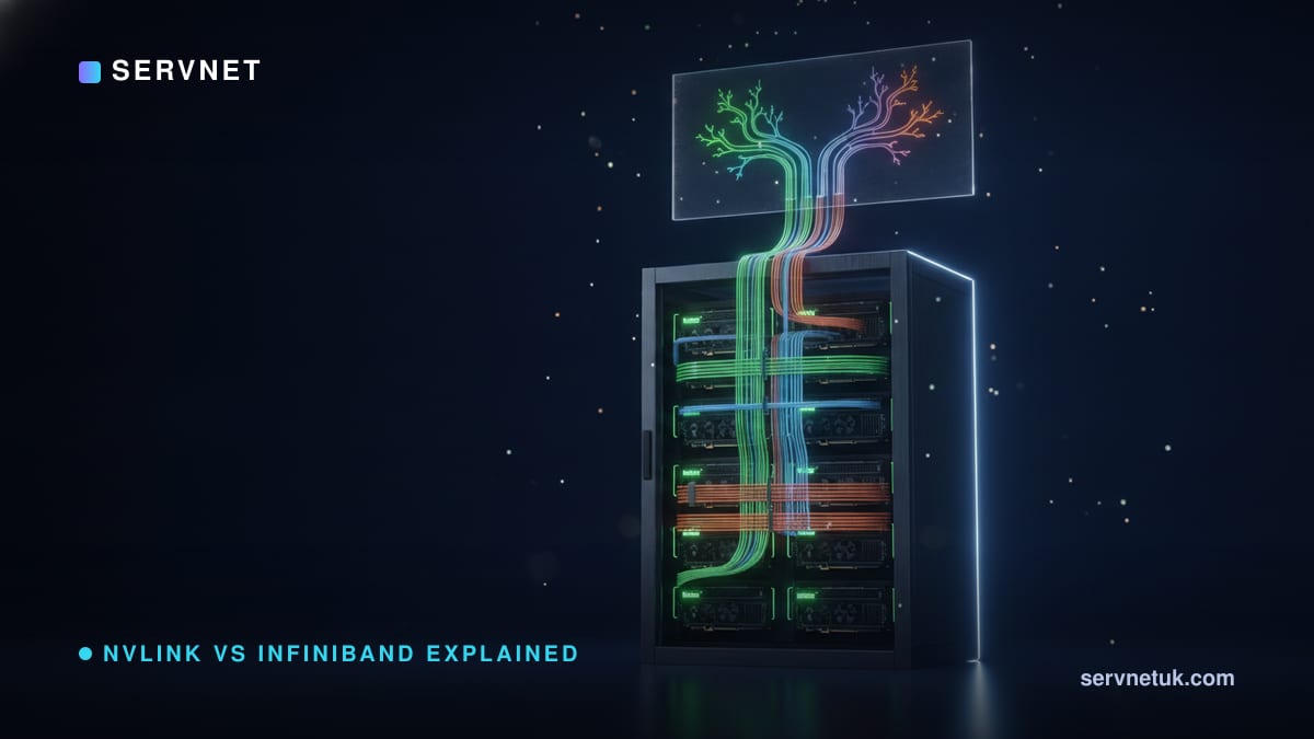 NVLink vs. InfiniBand vs. Ethernet: GPU Fabrics Explained (2026)