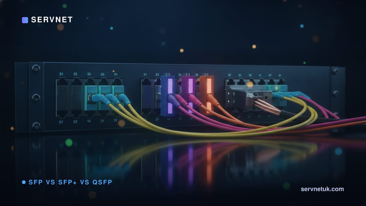 SFP vs SFP+ vs QSFP Transceivers Explained: 2026 Guide