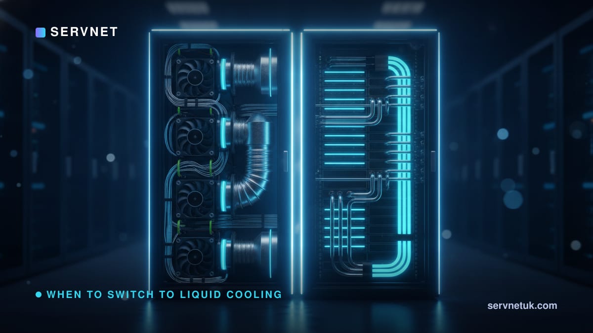 When to Switch to Liquid Cooling: The 2026 UK Threshold