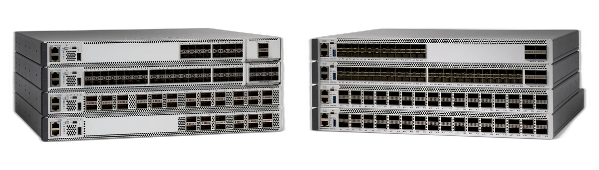 Cisco Catalyst 9500-32C 32-port 100G campus core switch front view