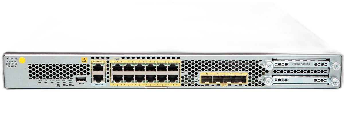 Cisco Firepower 2120 1U rack-mount enterprise NGFW security appliance front view