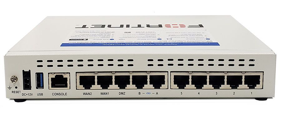 Fortinet FortiGate 70G desktop next-generation firewall front view