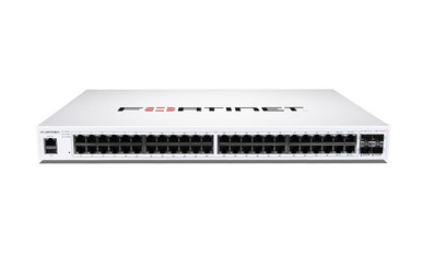 Fortinet FortiSwitch 148F 48-port managed gigabit Ethernet switch front view