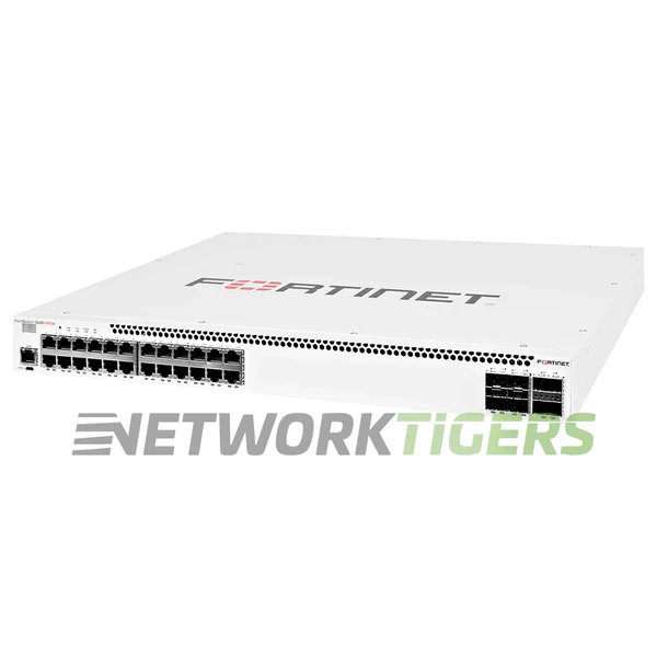 Fortinet FortiSwitch 524D campus aggregation switch 24 SFP front view