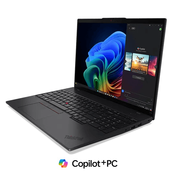 Lenovo ThinkPad T14s Gen 6 14" thin business laptop, three-quarter view