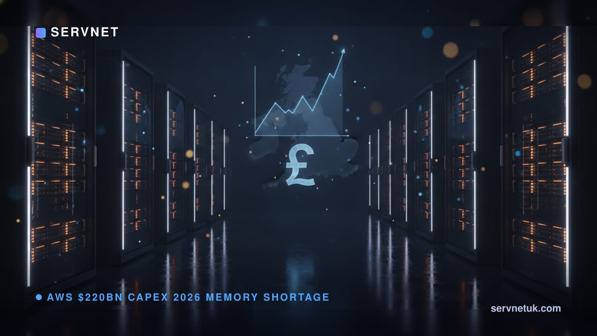 AWS $220bn Capex 2026 Signals Long HBM Shortage
