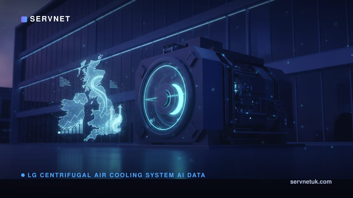 LG Centrifugal Air Cooling System for AI Data Centers 2026