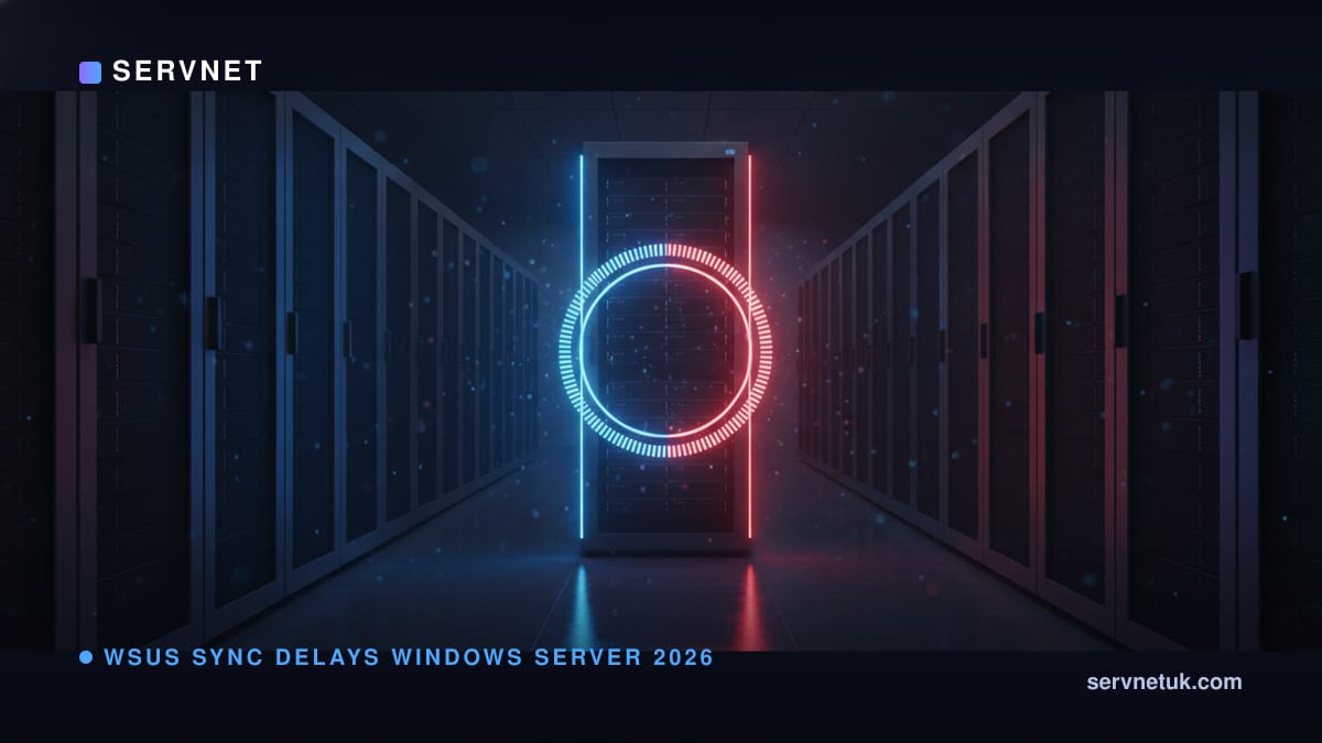 WSUS Sync Delays 2026: What UK Windows Admins Do Now