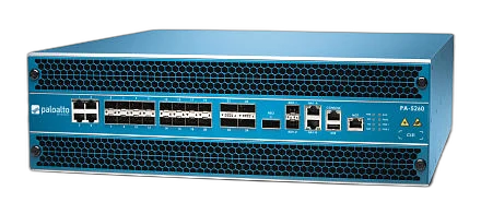 Palo Alto Networks PA-5260 PA-5280 3U high-capacity data centre NGFW front view